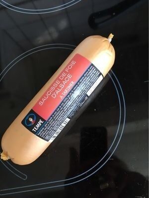 Tempe, Saucisse de foie d'Alsace a tartiner, la front packaging