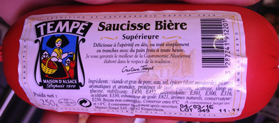 Saucisse Bière supérieure