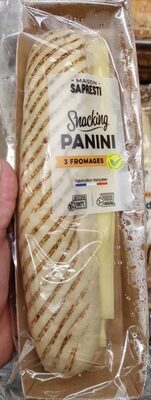 Snacking panini 3 fromage