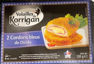 Cordons bleus de dinde