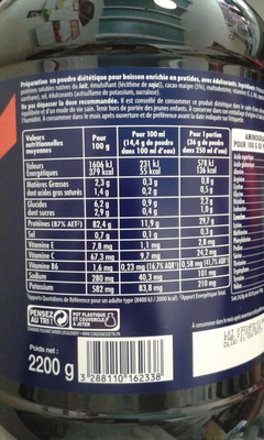 Pure Whey Isolat saveur Cacao