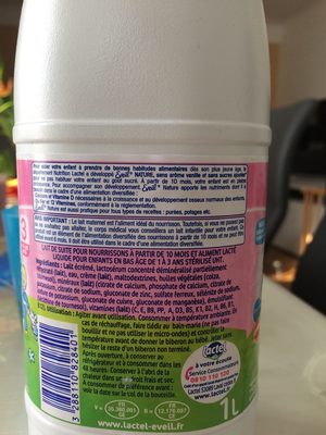 Lait nature croisssance, de 10 à 36 mois
