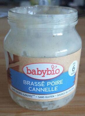 Brassé poire cannelle front packaging