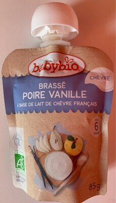 Brassé poire vanille