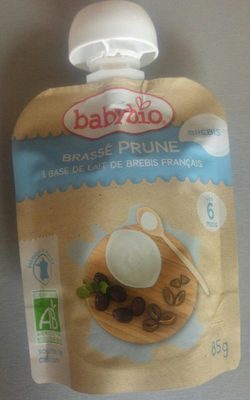 Brassé prune babybio