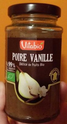Poire vanille front packaging
