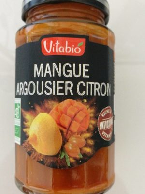 Confiture Mangue Argousier Citron
