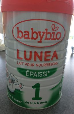 LAIT NOURISSON LUNEA N 1 0-6 MOIS front packaging