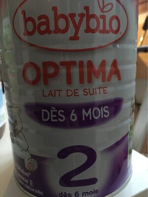 Lait 2ème âge, dès 5 mois, certifié AB front packaging