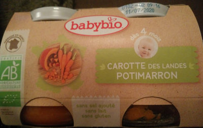 Carottes des Landes potimarron front packaging