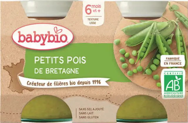 Petits Pots Petits Pois front packaging