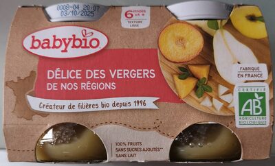 Délice Des Vergers de nos régions