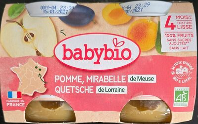 Pomme de Nouvelle-Aquitaine, Mirabelle & Quetsche de Meurthe-et-Moselle