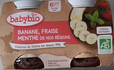 Banane, Fraise, Menthe de nos région