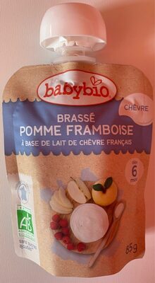 Brassé chèvre pomme d'aquitaine, framboise