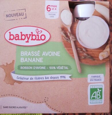 Brassé avoine banane