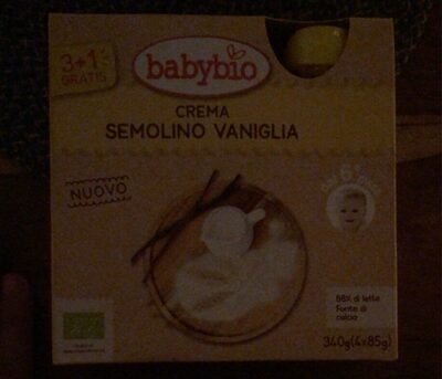Crema semolino vaniglia