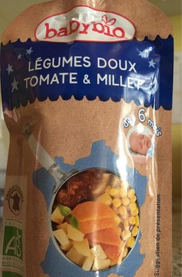Gourde Légumes Tomate Millet front packaging