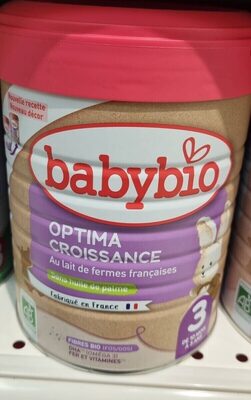 Optima croissance front packaging