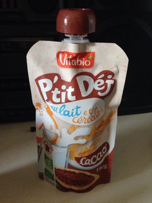 P'tit Déj au lait et céréales