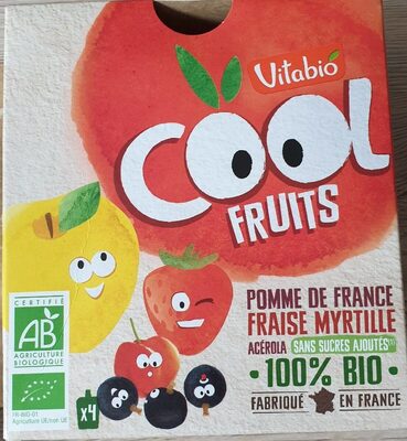 Cool fruits front packaging