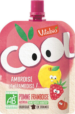 Gourde Pomme Framboise Acérola