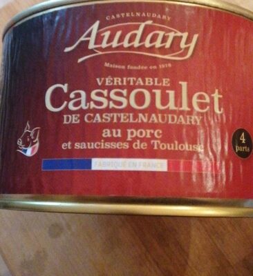 Véritable cassoulet de castelnaudary