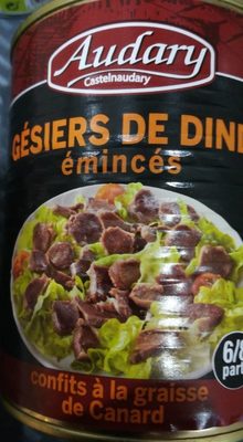 Gésiers de dinde émincés
