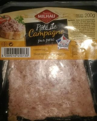 Pâté De Campagne front packaging