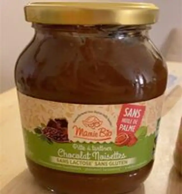 Pâte à tartiner chocolat noisettes