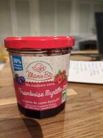 Confiture framboise myrtille