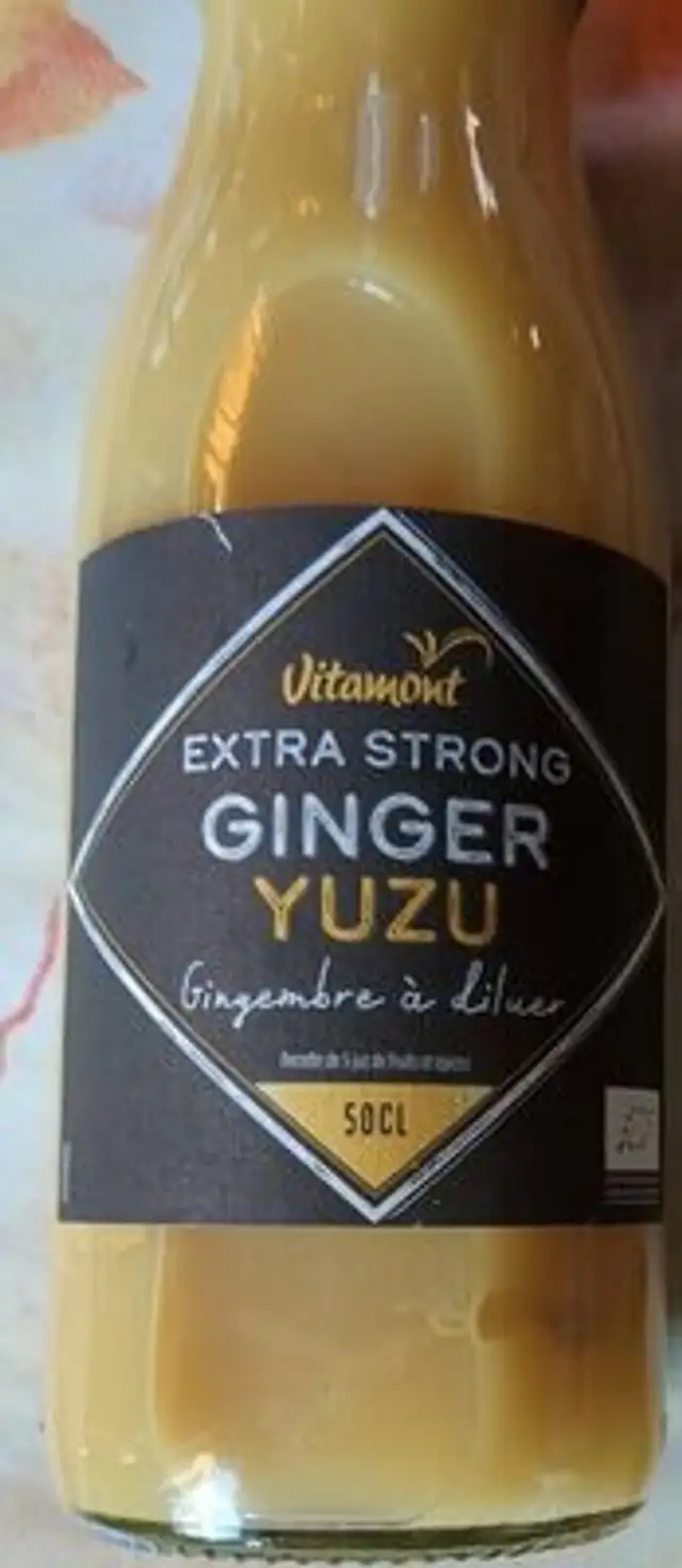 Ginger yuzu front packaging