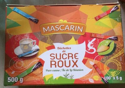 Buchette de sucre roux