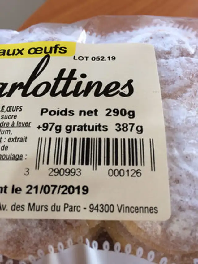 Biscuits aux oeufs