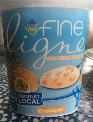 Fine Ligne aux morceaux de fruits