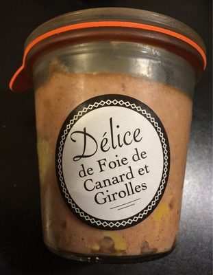 Terrine de foie de canard et girolles