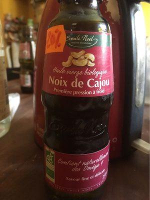 Huile Noix Cajou front packaging