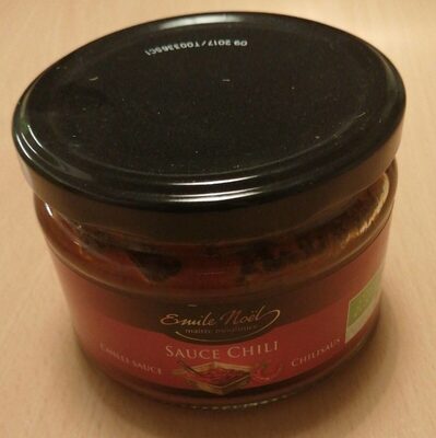 Sauce chili front packaging