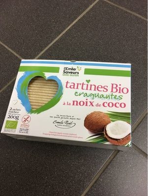 Tartine a la noix de coco