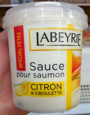 Sauce pour saumon Citron & ciboulette