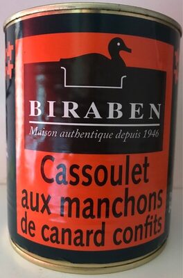 Cassoulet aux manchons de canard confits front packaging