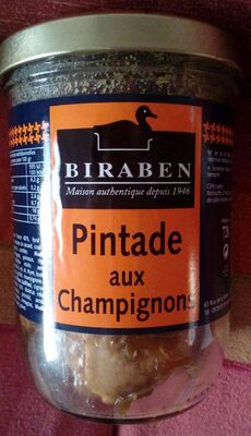 Pintade aux champignons