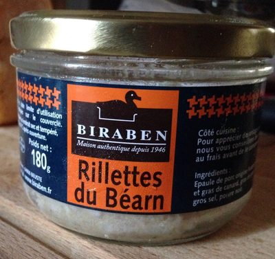 Rillettes du Béarn front packaging