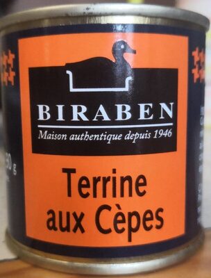 Terrine aux Cèpes front packaging