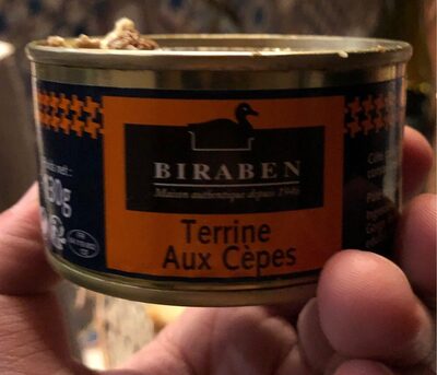 Terrine aux cepes