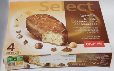 Select Vanille et Noix de Macadamia Caramélisées