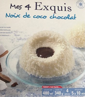 Exquis Noix de coco chocolat