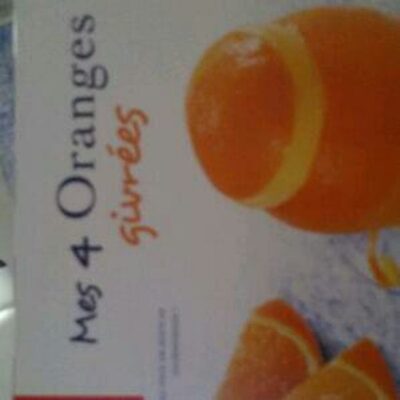 Mes 4 orange sucre