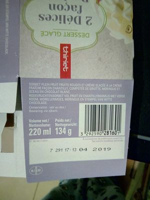 Délices façon pavlova