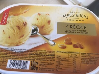 Creme glacée créole